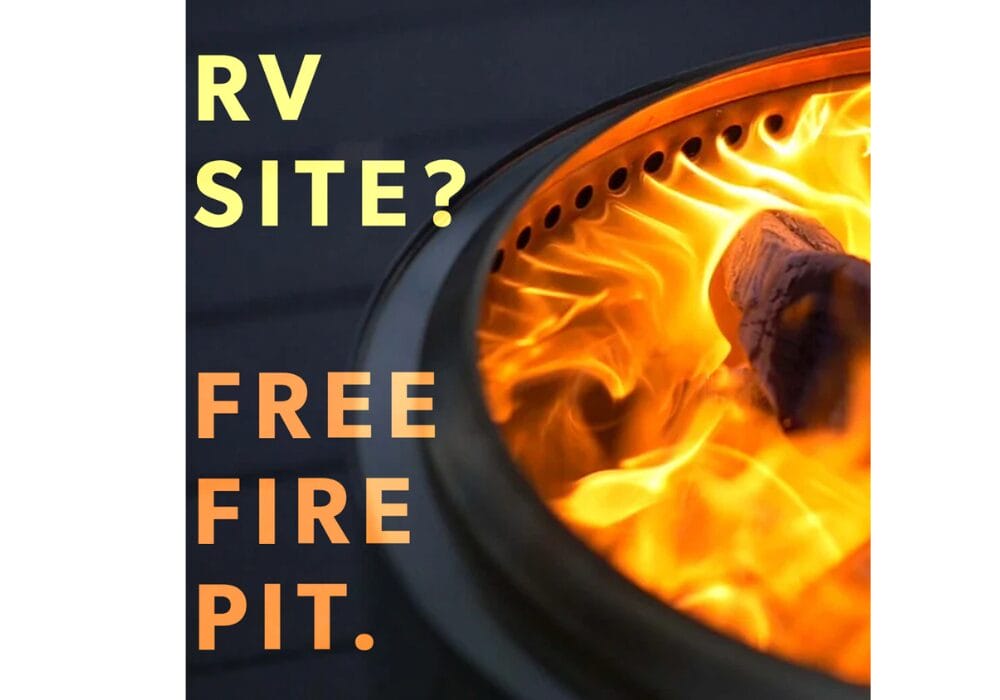 RV Fire Pit Perk